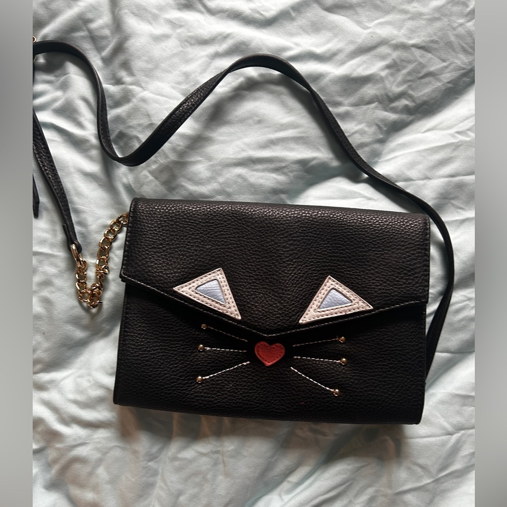 Cat shoulder bag